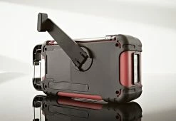 New 🥰 Emergency Solar Hand Crank Radio by Sharper Image 😀 -Electronics Elegant Store 205404 z3