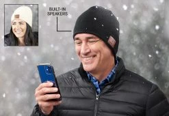 Cheapest 👍 Smartphone Bluetooth Hat by Sharper Image 👏