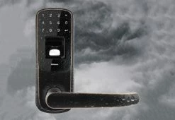 Discount 👏 The Fingerprint and Touchscreen Smart Lock by U-tec Group Inc. 🥰 -Electronics Elegant Store 205447 z4