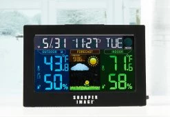 Top 10 ✔️ Color Weather Station by Sharper Image 👍