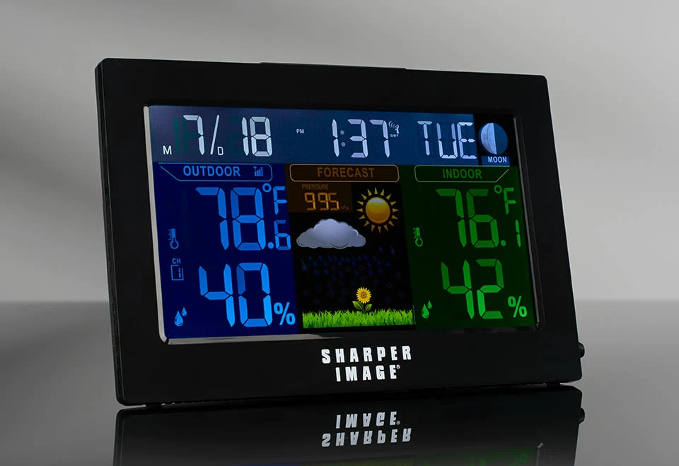 Top 10 ✔️ Color Weather Station by Sharper Image 👍 3 Top 10 ✔️ Color Weather Station by Sharper Image 👍 - Image 3