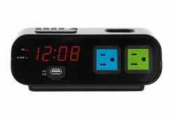Best deal 𧨠Digital Alarm Clock with Power Outlets and USB Charge Port by MZ Berger π 7 Best deal 𧨠Digital Alarm Clock with Power Outlets and USB Charge Port by MZ Berger π -Electronics Elegant Store 206164 z3