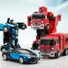Outlet 🤩 Auto Transforming Remote Controlled Battle Bots (Set of 2) by Odyssey Toys 👍