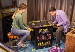 Cheap ✨ Pac-Man’s Pixel Bash Cocktail Table by NAMCO America, inc. 🎁 -Electronics Elegant Store 206753 z3