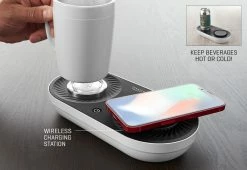 Deals 🎁 Heating/Cooling Beverage Base with Wireless Charging by Truffle, LLC 🧨