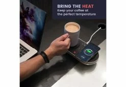 Deals 🎁 Heating/Cooling Beverage Base with Wireless Charging by Truffle, LLC 🧨 -Electronics Elegant Store 207196 z5