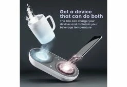 Deals 🎁 Heating/Cooling Beverage Base with Wireless Charging by Truffle, LLC 🧨 -Electronics Elegant Store 207196 z6