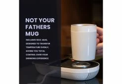 Deals 🎁 Heating/Cooling Beverage Base with Wireless Charging by Truffle, LLC 🧨 -Electronics Elegant Store 207196 z8