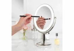 Outlet ✔️ Cordless LED Oval Mirror by Zadro Products, Inc. 🧨 -Electronics Elegant Store 207292 z11