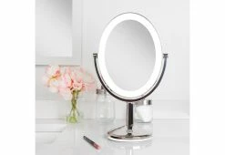 Outlet ✔️ Cordless LED Oval Mirror by Zadro Products, Inc. 🧨 -Electronics Elegant Store 207292 z7