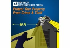 Coupon 🧨 Solar Security Video Camera and Floodlight by Maxsa Innovations ⭐ -Electronics Elegant Store 207311 z6