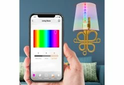 Promo 💯 Wireless LED Wall Sconces (Set of 2) by Vupoint Solutions, Inc. ✨ -Electronics Elegant Store 207389 z3