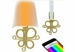 Promo 💯 Wireless LED Wall Sconces (Set of 2) by Vupoint Solutions, Inc. ✨ -Electronics Elegant Store 207389 z7