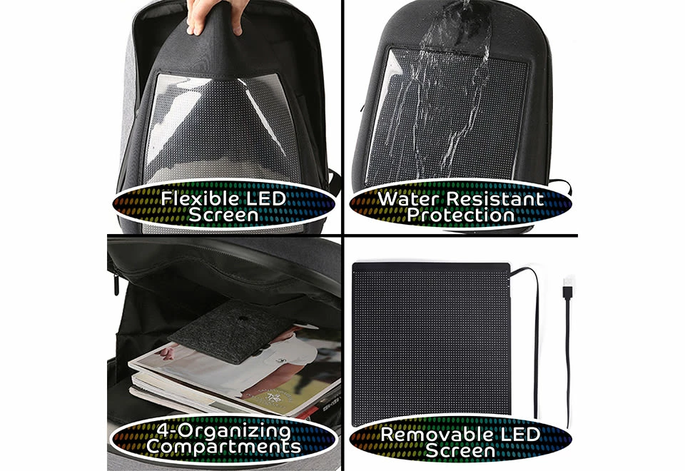 Best Sale 🔥 Pixel 🎒 Backpack with Power Bank by Odash Inc. 🤩 2 Best Sale 🔥 Pixel 🎒 Backpack with Power Bank by Odash Inc. 🤩 - Image 2