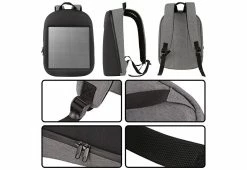 Best Sale 🔥 Pixel 🎒 Backpack with Power Bank by Odash Inc. 🤩 10 Best Sale 🔥 Pixel 🎒 Backpack with Power Bank by Odash Inc. 🤩 -Electronics Elegant Store 207492 z5