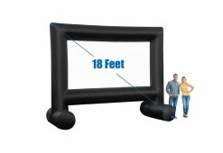 Best Pirce 🤩 Outdoor Inflatable Movie Screen by GoPlus (Costway) 😀 -Electronics Elegant Store 207758 z6