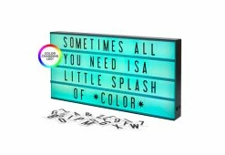 New 🛒 Light Up Marquee Box by Amped & Collection Inc. dba Amped & Co 🎁 -Electronics Elegant Store 207863 z3