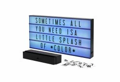 New 🛒 Light Up Marquee Box by Amped & Collection Inc. dba Amped & Co 🎁 -Electronics Elegant Store 207863 z4