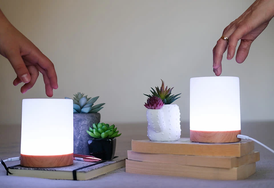 Discount β€οΈ Across The Miles Friendship Lamps (Set of 2) by Dig8tal Pty Ltd π₯ 6 Discount β€οΈ Across The Miles Friendship Lamps (Set of 2) by Dig8tal Pty Ltd π₯ - Image 6