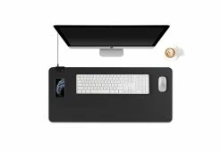 Best Sale 😉 Wireless Charging Desk Pad by KeySmart ⌛ -Electronics Elegant Store 208078 z3