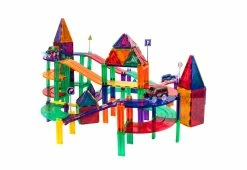 Promo 🎁 128-Piece Car and Track Set by Laltitude, LLC 😉