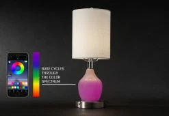 Promo 🔔 Color Changing Table Lamp by inPOWERED Lights, LLC 🔔