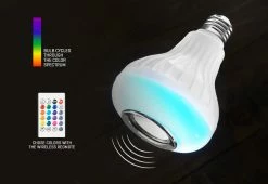 Discount ๐ LED Lightbulb Speakers (Set of 2) by Beauty Ko LLC โ๏ธ