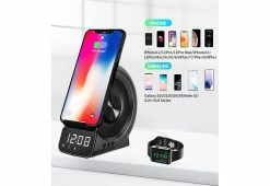 Flash Sale 🤩 Wireless Charging Stand and Speaker by Beauty Ko LLC 🔥 -Electronics Elegant Store 208354 z5