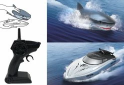 Budget 😍 2-in-1 RC Shark Boat by Jupiter Creations Inc 🔔