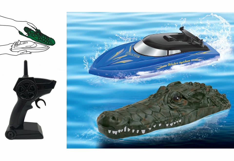 New 𧨠2-in-1 RC Croc Boat by Jupiter Creations Inc β 1 New 𧨠2-in-1 RC Croc Boat by Jupiter Creations Inc β