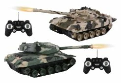 Outlet 🌟 RC Battle Tanks (Set of 2) by Jupiter Creations Inc 🥰