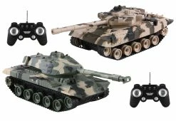Outlet 🌟 RC Battle Tanks (Set of 2) by Jupiter Creations Inc 🥰 -Electronics Elegant Store 208604 z5